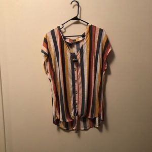 Torrid Striped Top